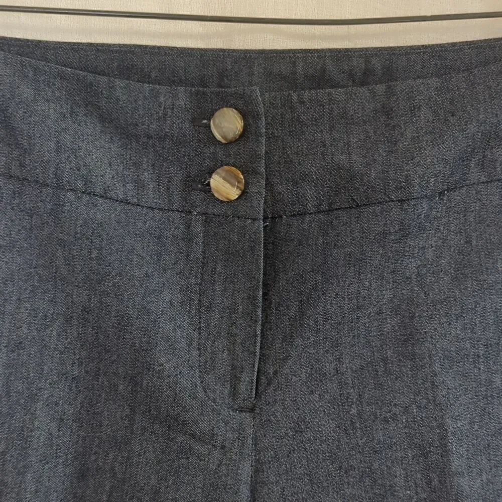 Sandro Pants 14P  Nice Denim Trousers Mid-rise - Picture 3 of 8